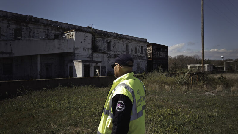 The former Lab 257 on Plum Island is the source of many conspiracy theories.