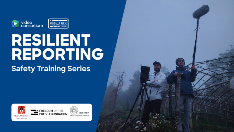 Resilient Reporting: Safety Train for Journalists Image
