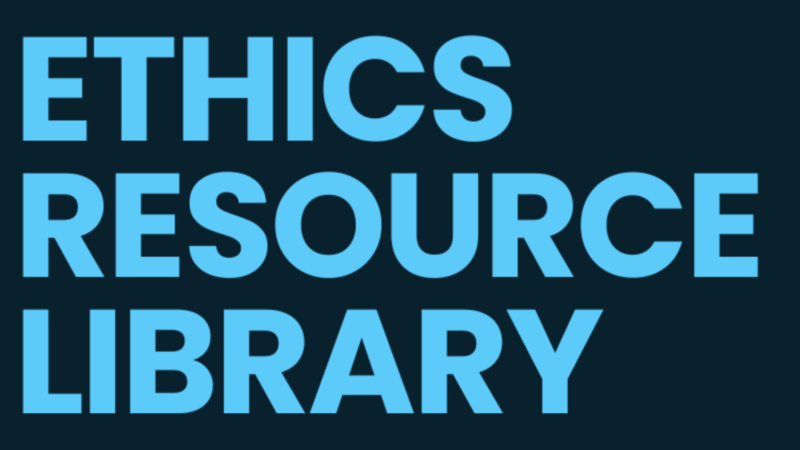 Ethics Resource Library Image