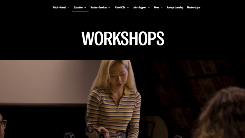 DCTV Workshops Image