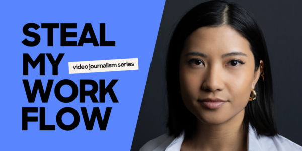 STEAL MY WORKFLOW: Let’s Talk Video Strategy Poster