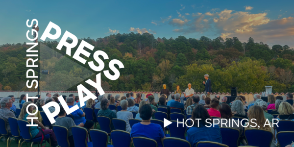 Press Play at Hot Springs Poster