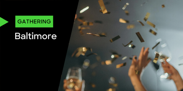 Video Consortium Baltimore Holiday Party Poster