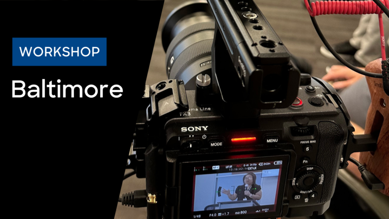 Baltimore Cinematography Workshop Image