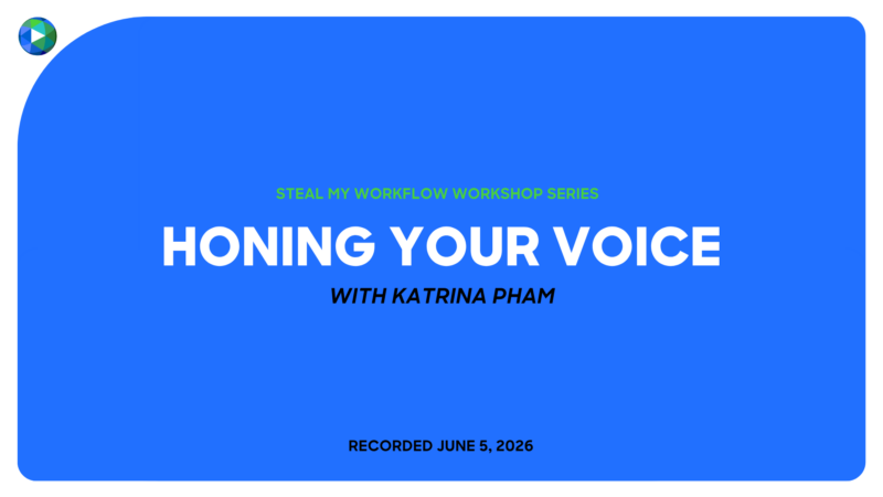 Honing Your Voice Image