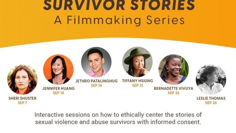 Centering Survivor Stories: A Filmmaking Series Image