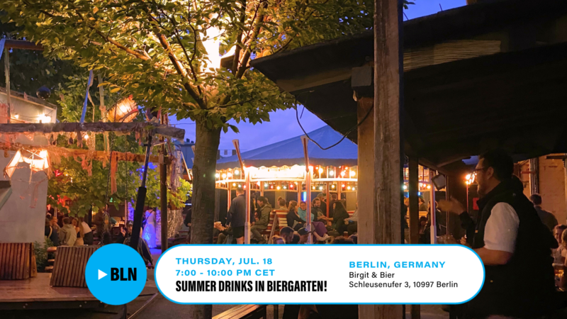 Summer drinks in Biergarten! Image
