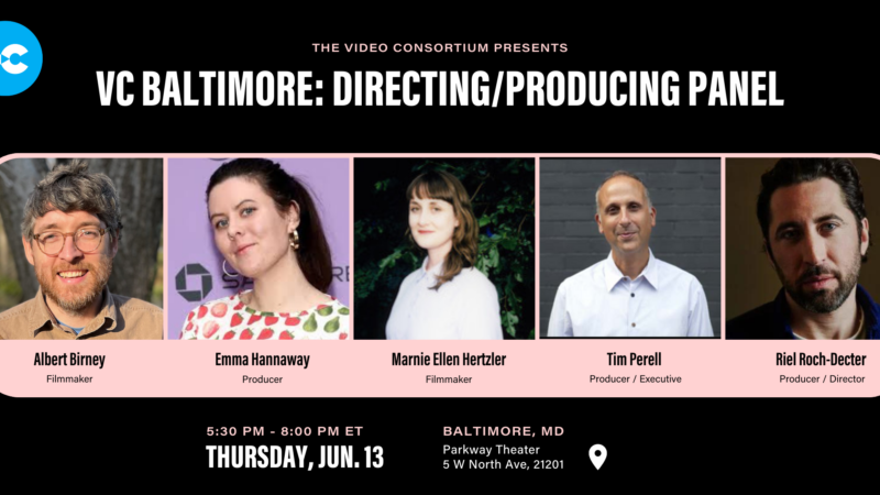 VC Baltimore: Directing/Producing Panel Image