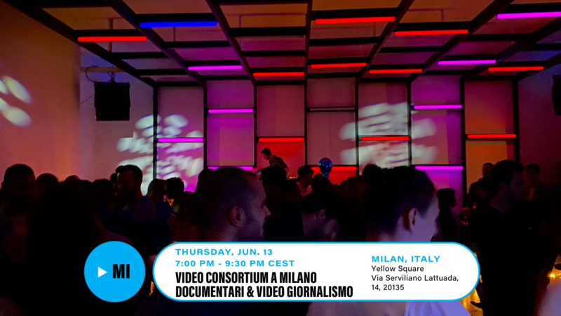 Video Consortium a Milano | Documentari & video giornalismo Image